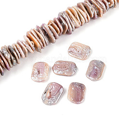 Natural Baroque Keshi Pearl Beads Strands&nbsp;PEAR-S018-05D-01
