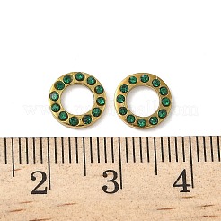 304 Stainless Steel Rhinestone Cabochons&nbsp;STAS-A057-04G-G02
