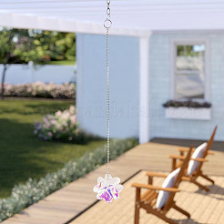 1Pc Transparent Glass Hanging Suncatchers&nbsp;AJEW-TADJ0001-02A