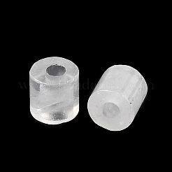 天然石クオーツクリスタルビーズ  水晶  コラム  9~9.5x8.5~9.5mm  穴：3.5mm&nbsp;G-I395-B05