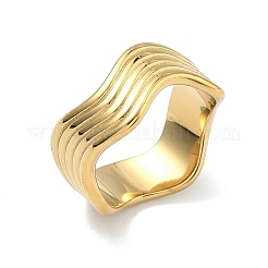 304 Stainless Steel Finger Rings for Women&nbsp;RJEW-F205-01C-G