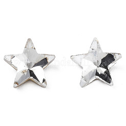 Glass Rhinestone Cabochons&nbsp;MRMJ-N029-04B-16
