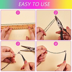 DIY Chain Jewelry Set Making Kit&nbsp;STAS-SZ0002-30