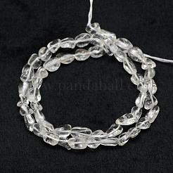 Natural Quartz Crystal Beads Strands&nbsp;G-F521-47