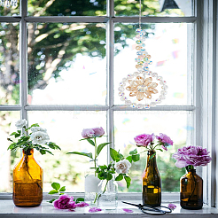 1Pc Glass Suncatchers&nbsp;HJEW-LP0002-70C