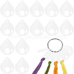 3 Bags Acrylic Thread Winding Boards&nbsp;AJEW-GF0011-67A