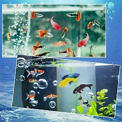 40Pcs 10 Styles PVC Imitation Fish Display Decorations&nbsp;DIY-CN0003-64