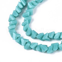 Opaque Glass Beads Strands&nbsp;LS-GLAA-N019-4mm-19