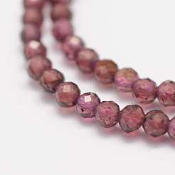 Natural Garnet Beads Strands&nbsp;X-G-K182-2mm-10