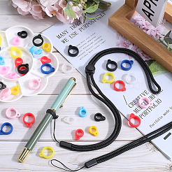 6Pcs Adjustable Polyester Neck Lanyard&nbsp;DIY-GF0008-38C