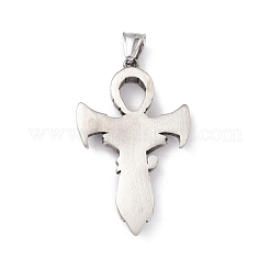 304 Stainless Steel Manual Polishing Big Pendants&nbsp;X-STAS-G267-10AS
