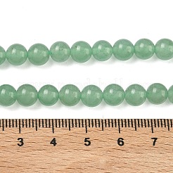 Natural Green Aventurine Beads Strands&nbsp;GSR6mmC024