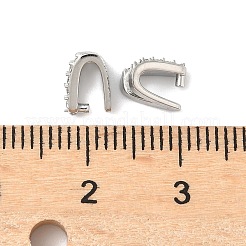 304 Stainless Steel Ice Pick Pinch Bails&nbsp;STAS-L022-496P-03