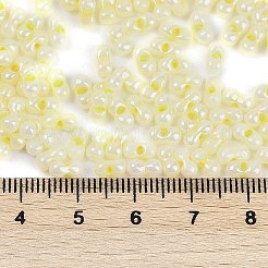 Opaque Colours Luster Glass Seed Beads&nbsp;X1-SEED-K010-04H