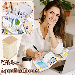 2Pcs Kraft Paper Journal Notebook&nbsp;AJEW-NB0009-29B