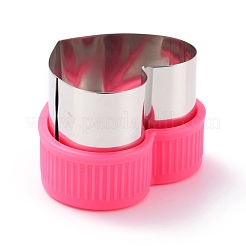 430 Stainless Steel Heart Shaped Cookie Candy Food Cutters Molds&nbsp;DIY-I076-07P