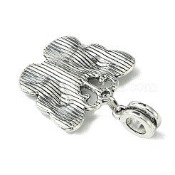 Halloween Tibetan Style Alloy European Dangle Charms&nbsp;PALLOY-JF00007