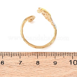 304 Stainless Steel Cuff Open Rings&nbsp;RJEW-C148-01A-G