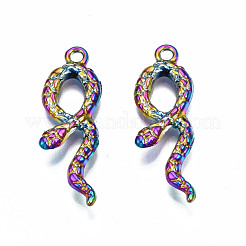 Rainbow Color Alloy Pendants&nbsp;PALLOY-N163-117-NR
