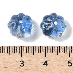 Transparent Spray Paint Glass Beads&nbsp;GLAA-Z011-10F