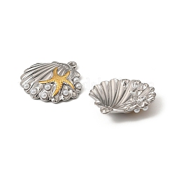 304 Stainless Steel Pendants&nbsp;STAS-T068-77GP