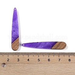Resin & Wood Pendants&nbsp;WOOD-F015-01E