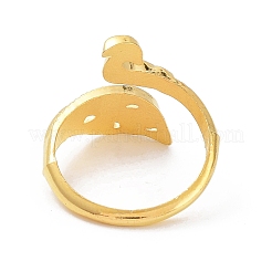 Alloy Peacock Open Cuff Ring&nbsp;SENE-PW0017-10A