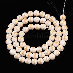 Natural Mashan Jade Beads Strands&nbsp;G-A255-A01-02I