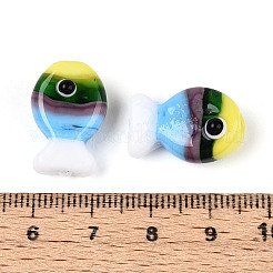 Handmade Lampwork Beads Strands&nbsp;LAMP-N036-15A