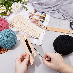DIY Wood Knitting Tools Sets&nbsp;DIY-WH0899-18
