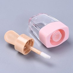 3.9g diyの空のppプラスチックリップグレーズ容器  リップグロスチューブ  リップバームチューブ  アイスクリーム  カラフル  6.8x3.15x2.25cm&nbsp;DIY-WH0143-16