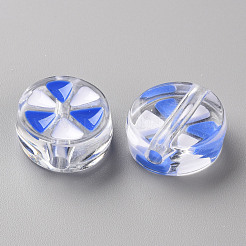 Transparent Enamel Acrylic Beads&nbsp;TACR-S155-005A