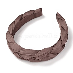 プラスチックヘアバンド  布で覆われました  キャメル  21~30mm  内径：132mm&nbsp;MRMJ-P010-A04