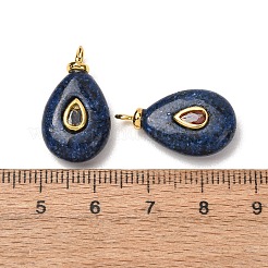 Dyed Natural Lapis Lazuli Pendants&nbsp;GG-CBAA798-01G-03