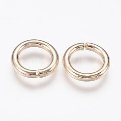 鉄オープン丸カン  ラウンド  ライトゴールド  12ゲージ  12x2mm  内径：8mm&nbsp;IFIN-F136-01LG