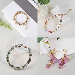 6 Colors Aluminum Wire Open Jump Rings&nbsp;ALUM-JP0001-01D