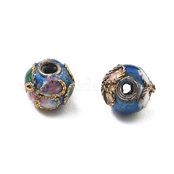 Handmade Cloisonne Beads&nbsp;CLB-O001-M08-01