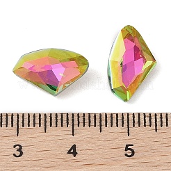 Glass Rhinestone Cabochons&nbsp;RGLA-L029-11B-VRLA