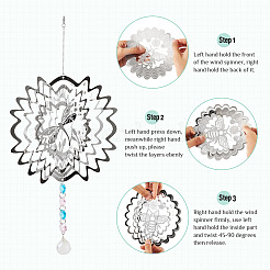 201 Stainless Steel Connector Charms/Links&nbsp;STAS-TA0006-01