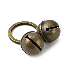 Brass Bell Keychain&nbsp;HJEW-WH0042-22AB