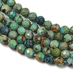 Natural HuBei Turquoise Beads Strands&nbsp;G-P629-A04-03