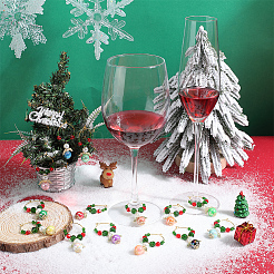 Angel Acrylic Wine Glass Charms&nbsp;AJEW-SC00021