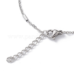 Non-Tarnish 304 Stainless Steel Satellite Chain Bracelets for Men Women&nbsp;STAS-B039-12P