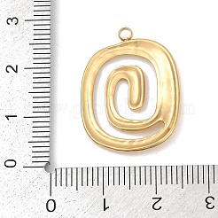 304 Stainless Steel Pendants&nbsp;STAS-C121-45F-G