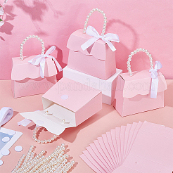 Handbag Shaped Paper Wedding Candy Gift Boxes&nbsp;CON-WH0115-38