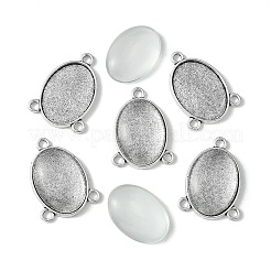 DIY Blank Tibetan Style Alloy Link Connectors Making Kit&nbsp;DIY-FS0005-80F
