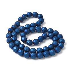 Electroplated Synthetic Non-magnetic Hematite Beads Strands&nbsp;G-S382-01B