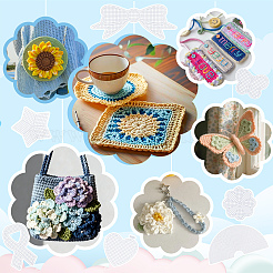 100Pcs 10 Styles DIY Plastic Canvas Shapes&nbsp;DIY-WA0001-30