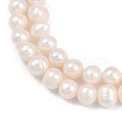 Natural Cultured Freshwater Pearl Beads Strands&nbsp;PEAR-I007-07X-06A