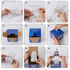 Happy Birthday Day Money Box for Cash Gift Pull&nbsp;DIY-WH200050-32A